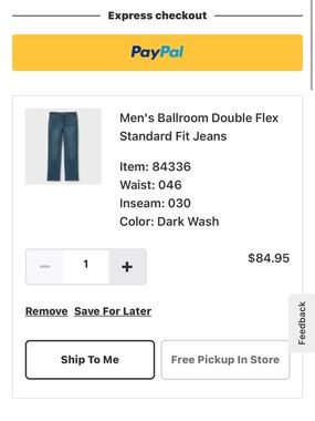 Men's Relaxed Dark Wash Jeans - BallRoom Collection